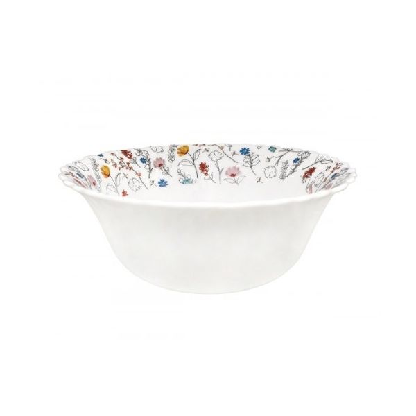 Салатник Profit House Летнее настроение белый 2,5 л