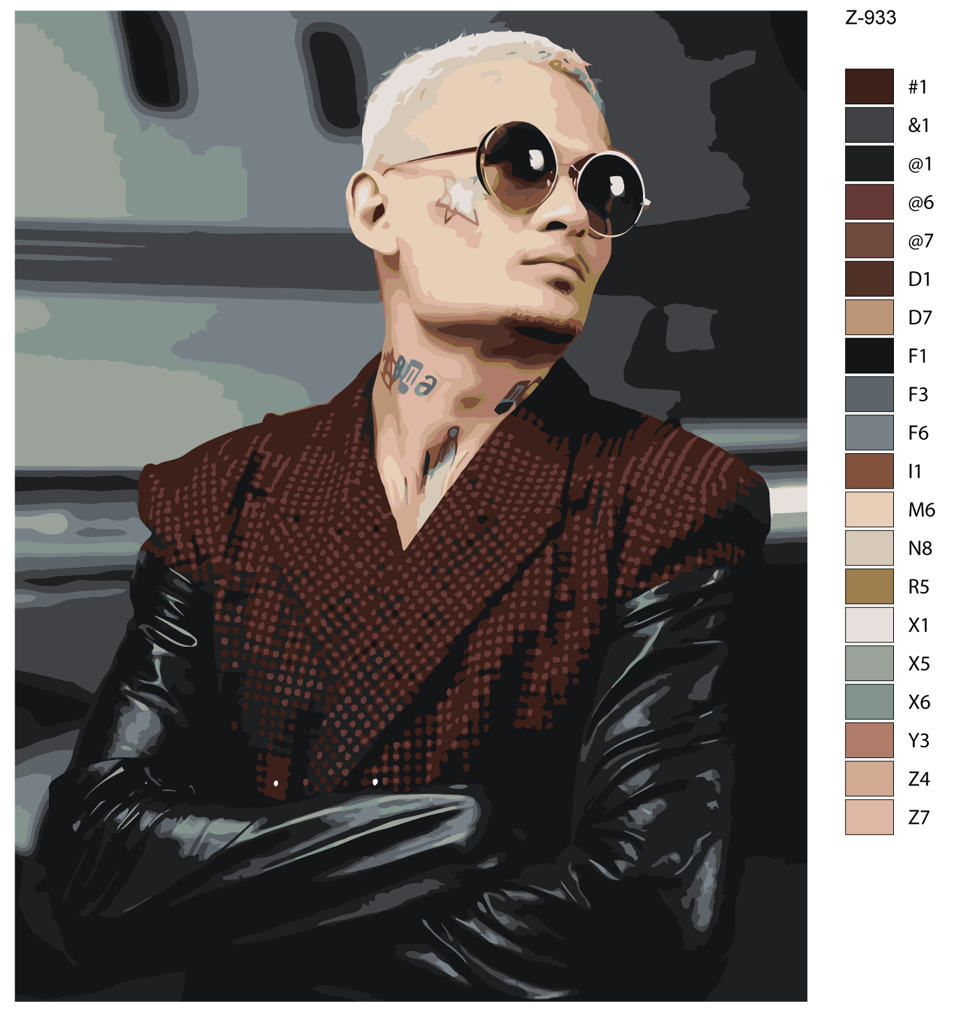 

Картина по номерам BRUSHES-PAINTS Z-933, Моргенштерн