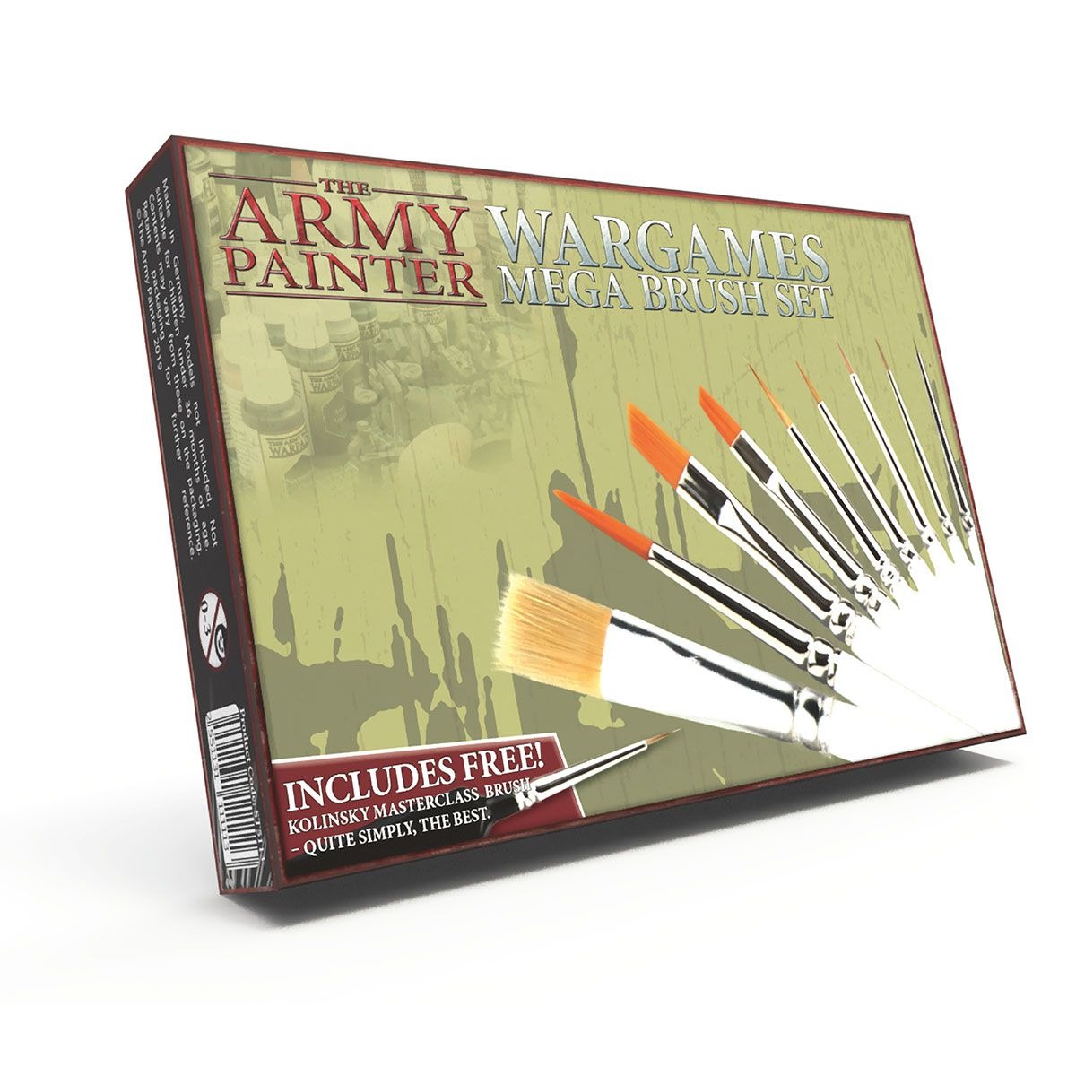 

Набор кистей Army Painter Mega Brush Set для моделирования