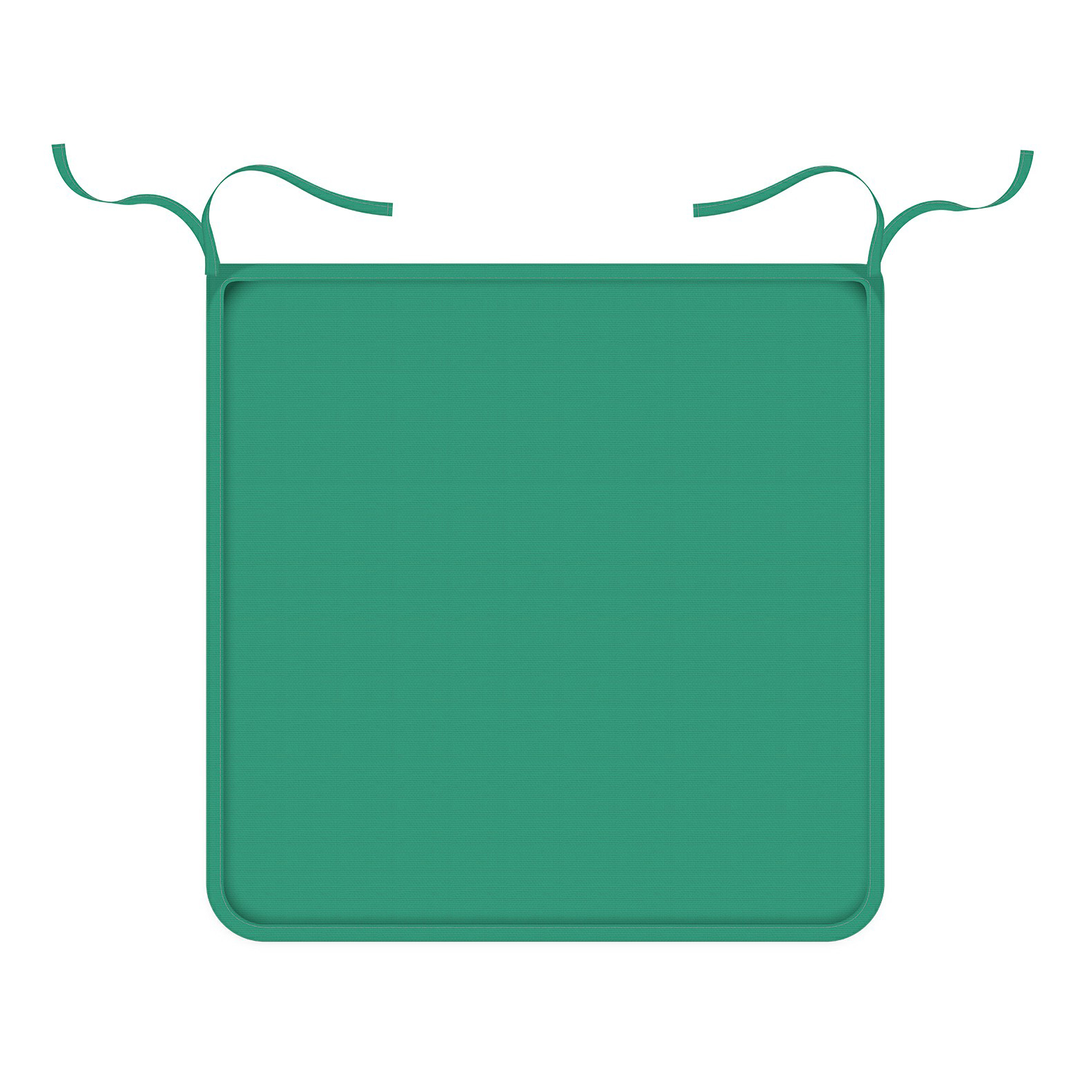 Подушка Коллекция для стула 40 х 40 см саржа зеленая