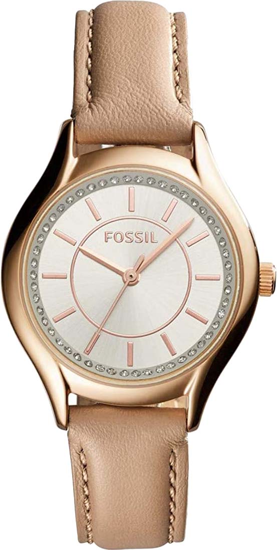 фото Наручные часы женские fossil bq1596ie бежевые