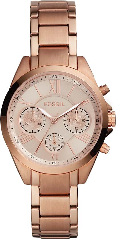 фото Наручные часы женские fossil bq3036 золотистые