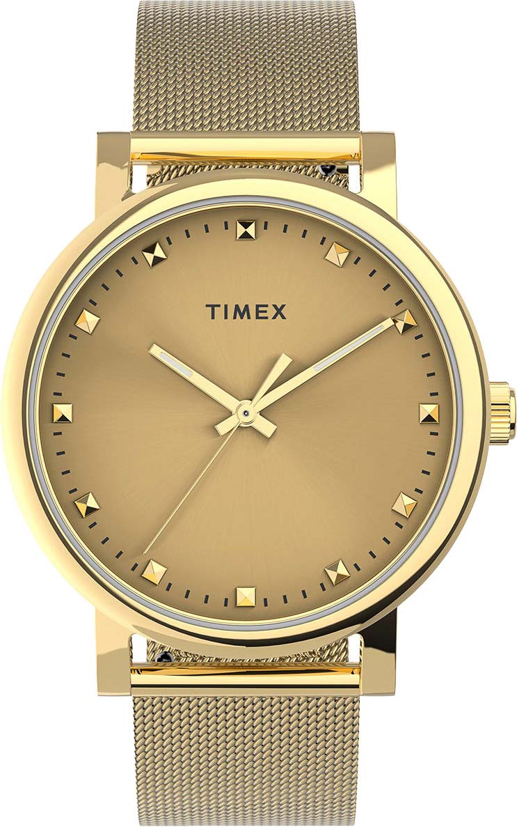 фото Наручные часы женские timex tw2u05400yl золотистые