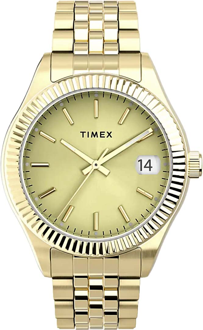 фото Наручные часы женские timex tw2t86900yl золотистые