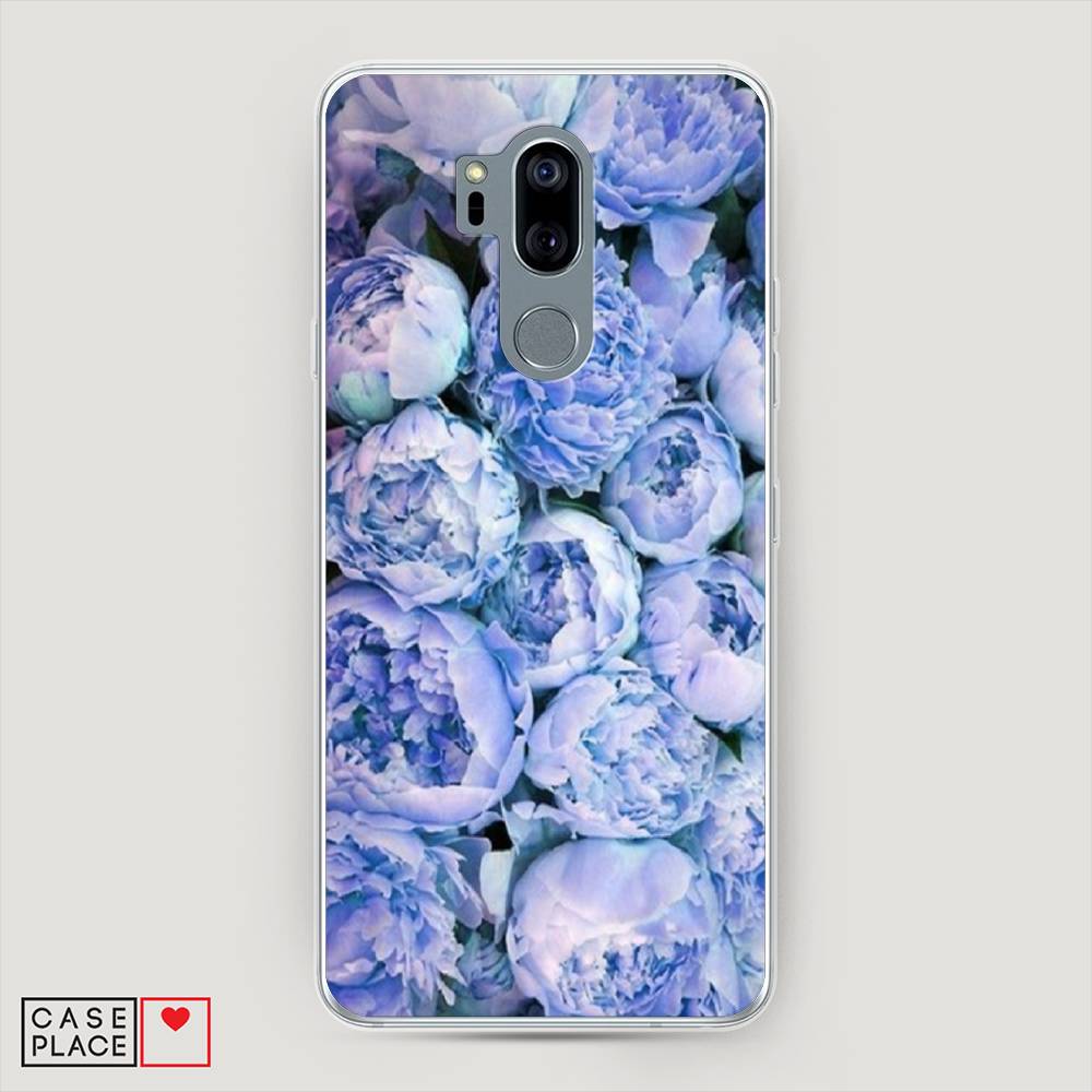 

Чехол Awog "Пионы голубые" для LG G7 ThinQ, 83450-8