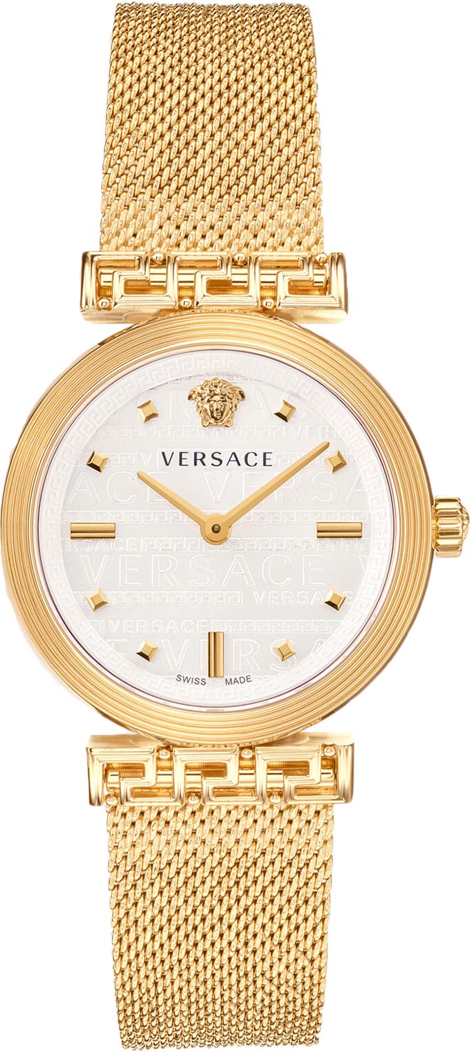 фото Наручные часы женские versace velw00820 золотистые