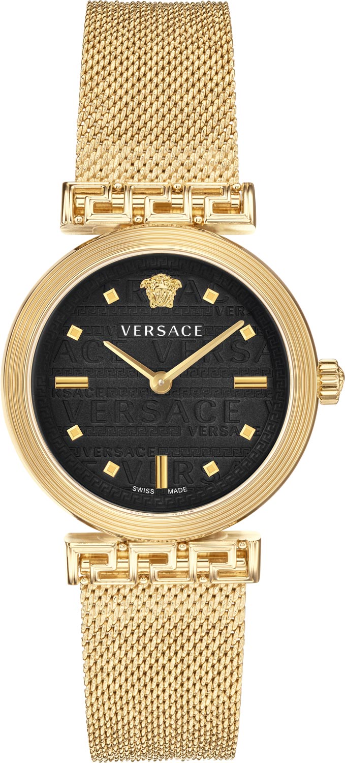 фото Наручные часы женские versace velw00720 золотистые