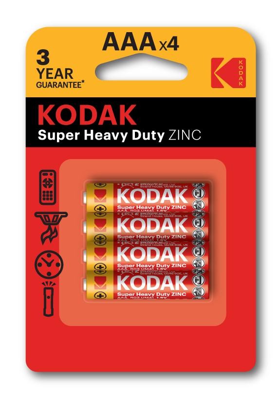 Элемент питания Kodak R03/286 Bl4, комплект 32 батареек (8 упак. х 4шт.)