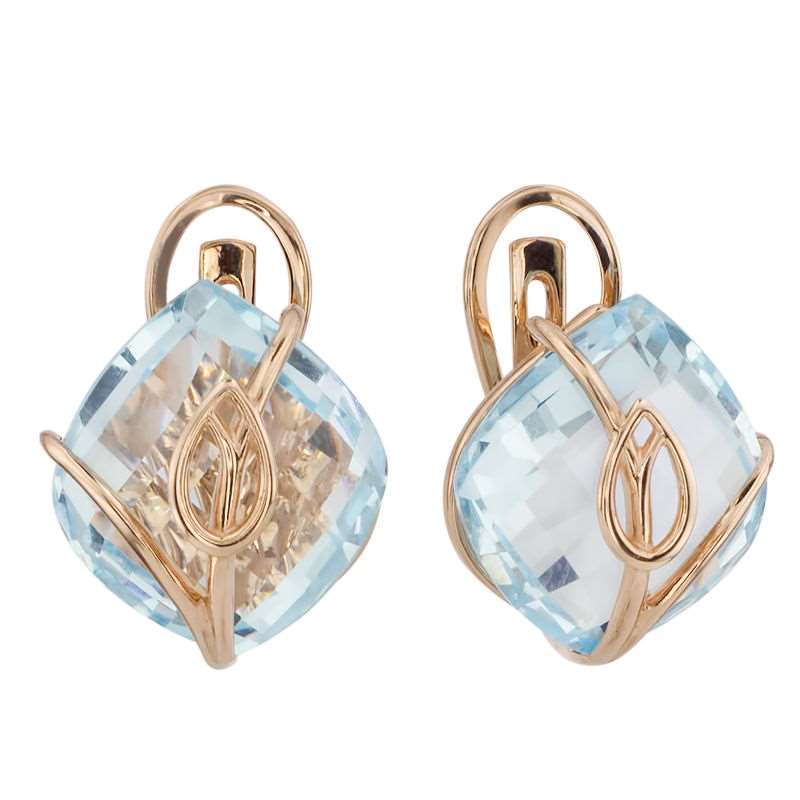 

Серьги из красного золота ALORIS Серьги 595Т, топаз, Серьги 595Т