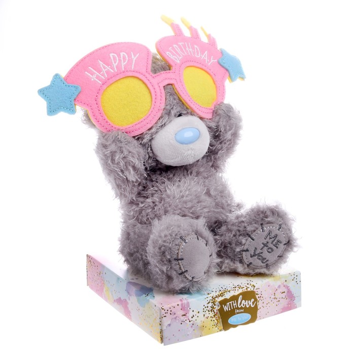 

Игрушка мягкая «Мишка Тедди» очки, 18 см, Me to You