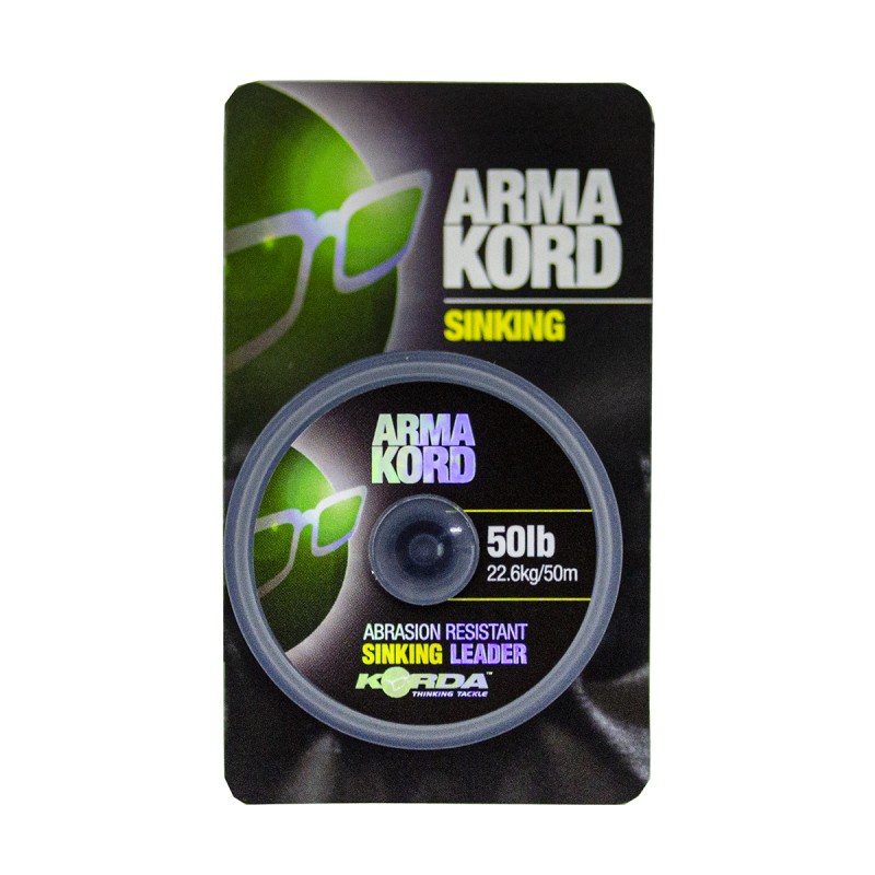 Шок-лидер KORDA Arma Kord Sinking 50lb 50м