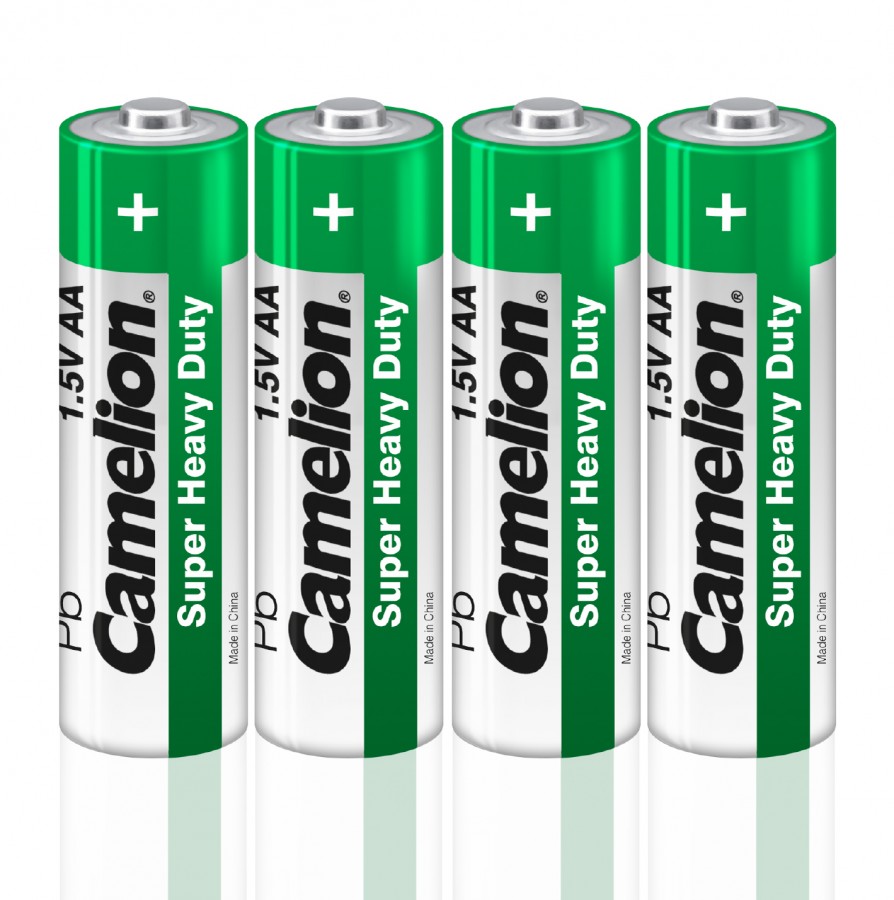 Батарейки Camelion HEAVY DUTY Green R6/316 4S, комплект 40 батареек (10 упак. х 4шт.)