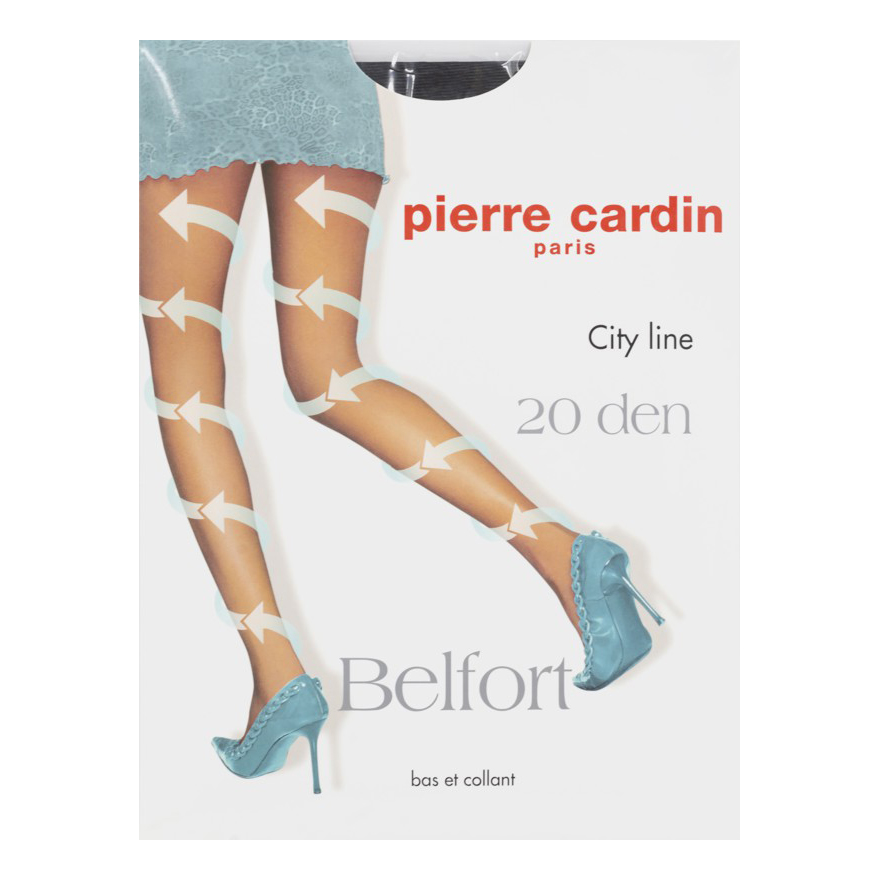 

Колготки женские Pierre Cardin черные OS, Черный