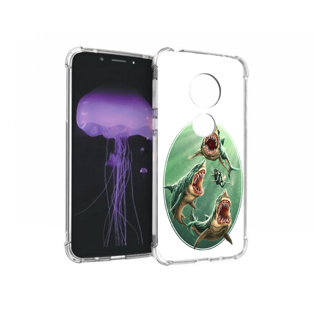

Чехол MyPads Tocco для Motorola Moto G7 синяя бездна (PT123662.354.600), Прозрачный, Tocco