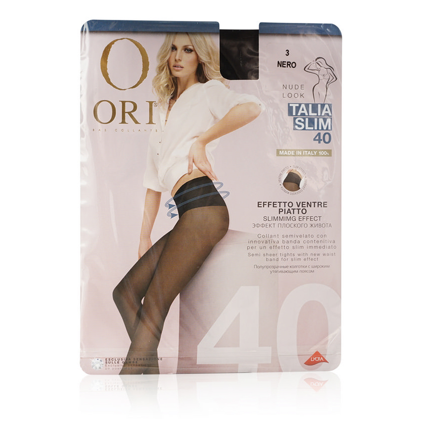 

Колготки женские ORI черные, Черный