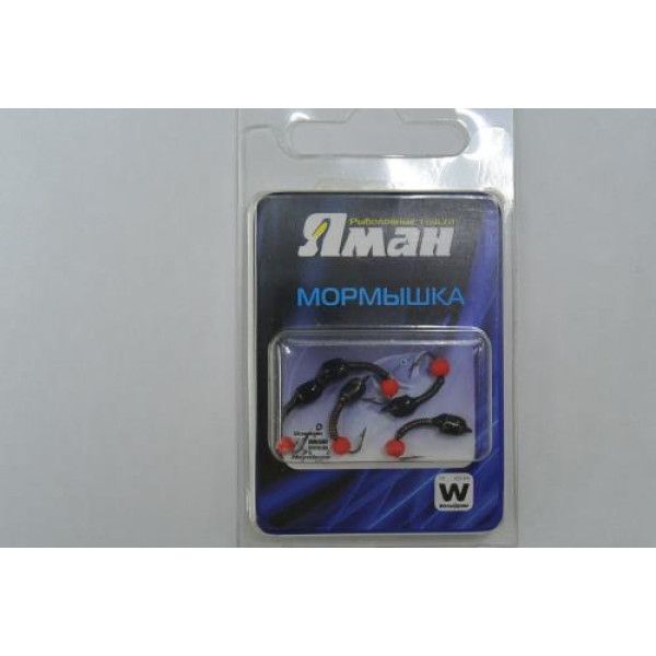 

Мормышка Yaman Лесотка №2, d-2,5 мм, L-8 мм, вес 0,35 г, фц. красный шар, цв. черный, 00-00025339