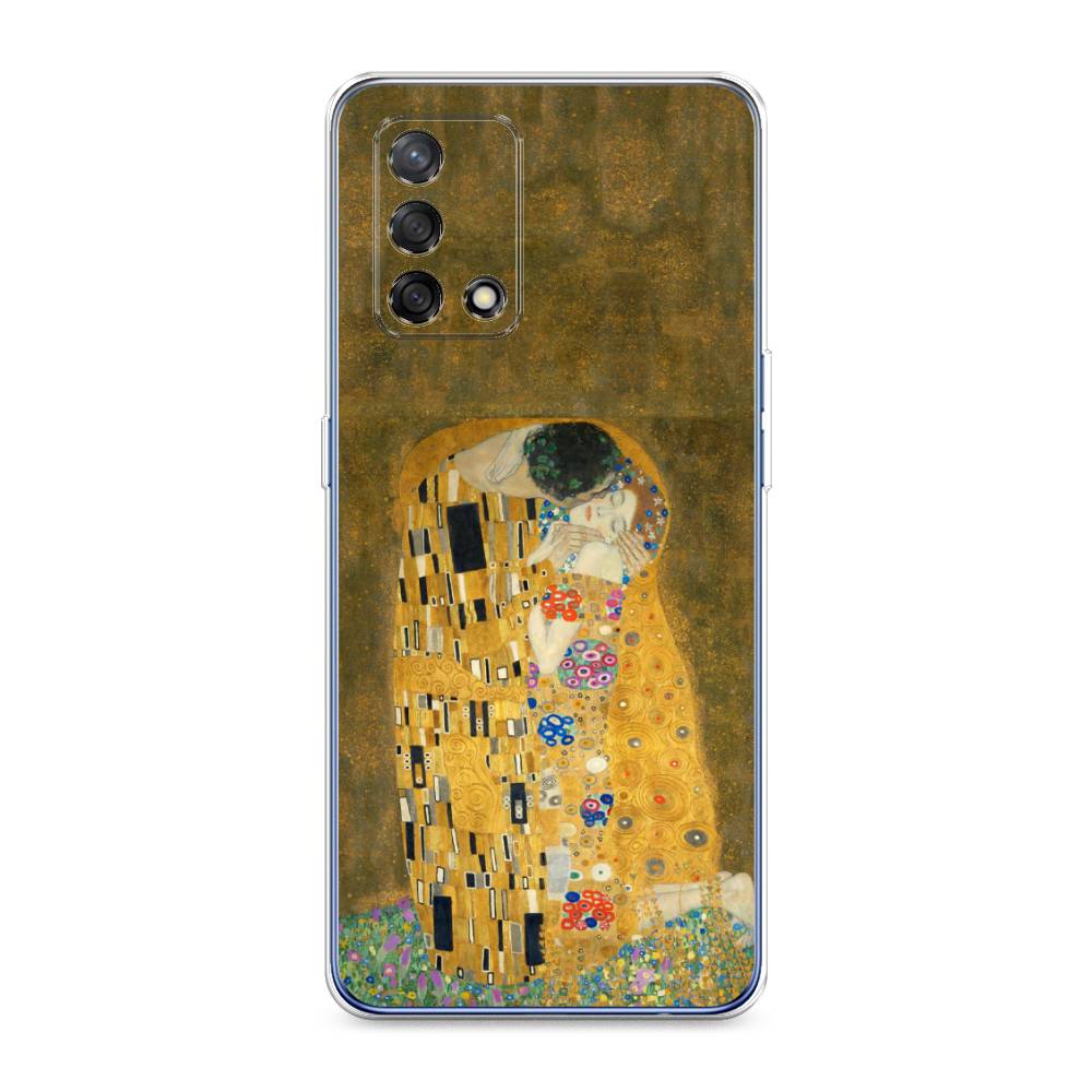

Чехол Awog на OPPO A74 4G/F19 "Поцелуй Гюстава Климта", Разноцветный, 256050-9