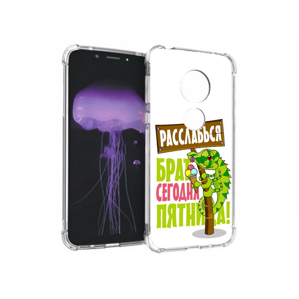 

Чехол MyPads Tocco для Motorola Moto G7 пятница (PT123662.354.562), Прозрачный, Tocco
