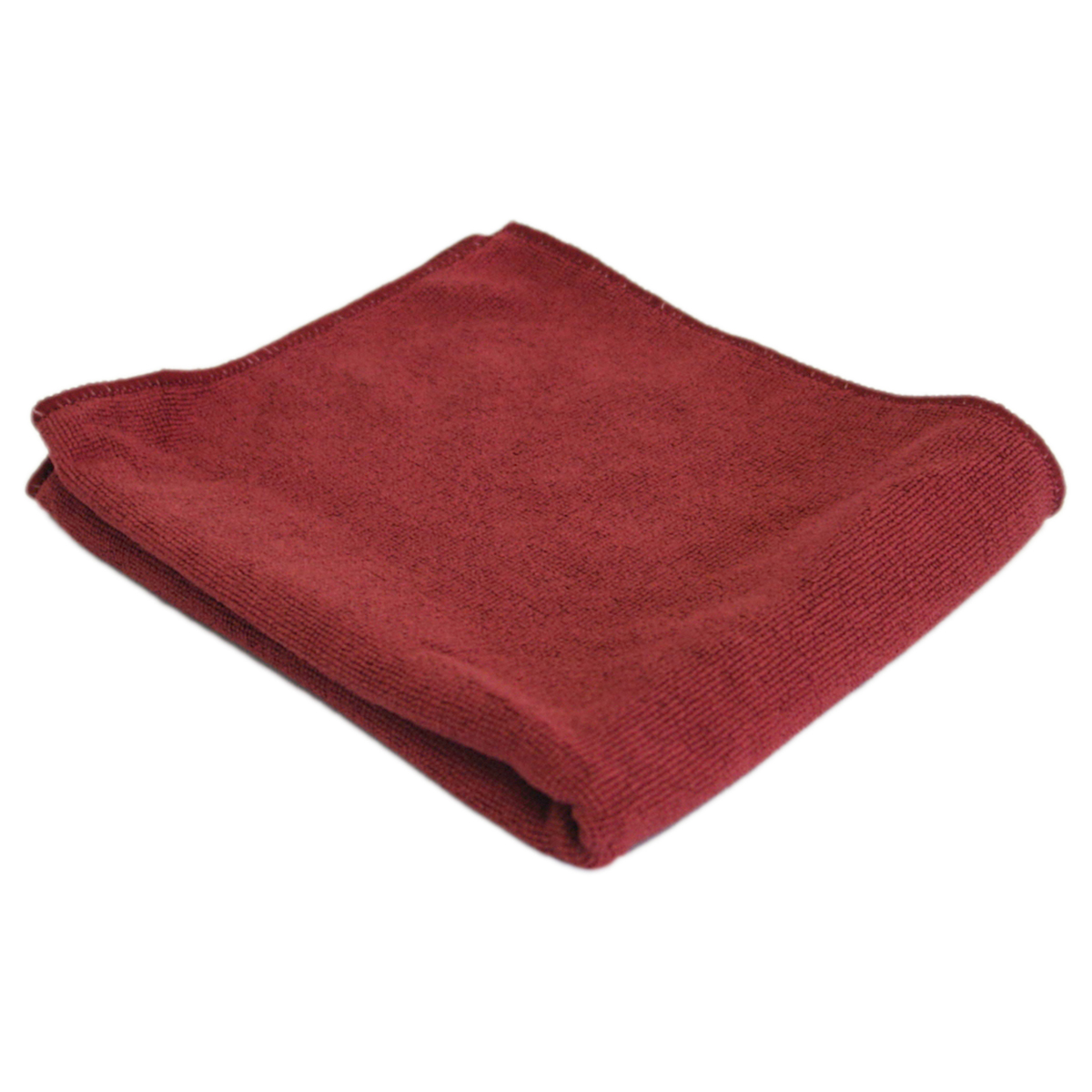 фото Тряпка для пола рыжий кот (микрофибра) 40 x 50 см, бордовая