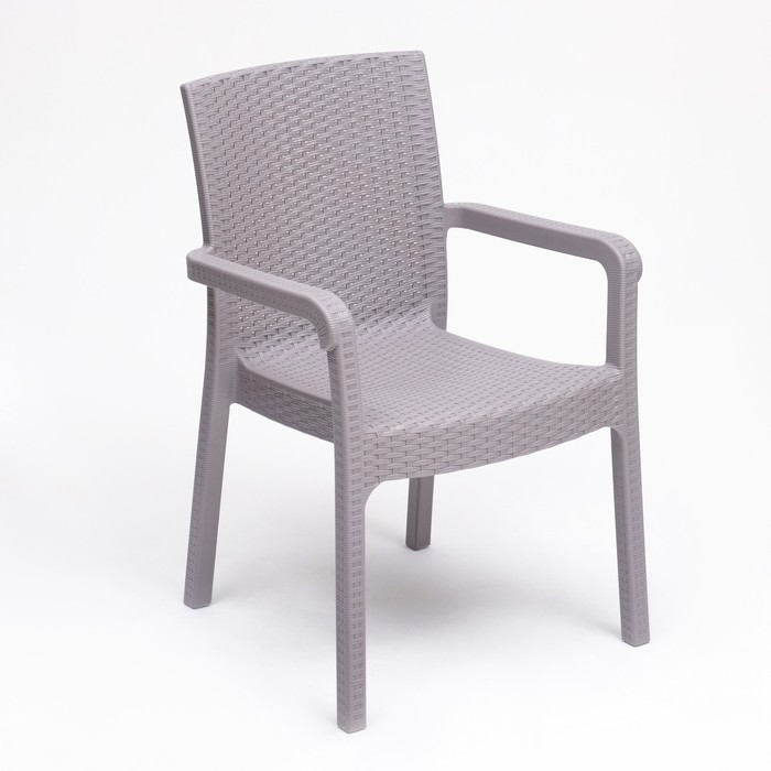 Садовое кресло Шафран Ротанг Р00020621 57х57х87см серый