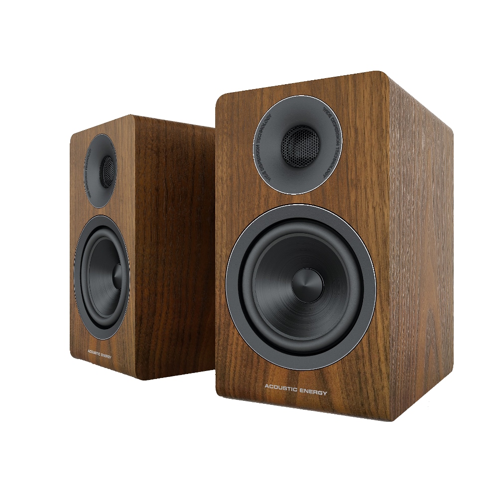 

Acoustic Energy AE300 (2018) Walnut wood veneer