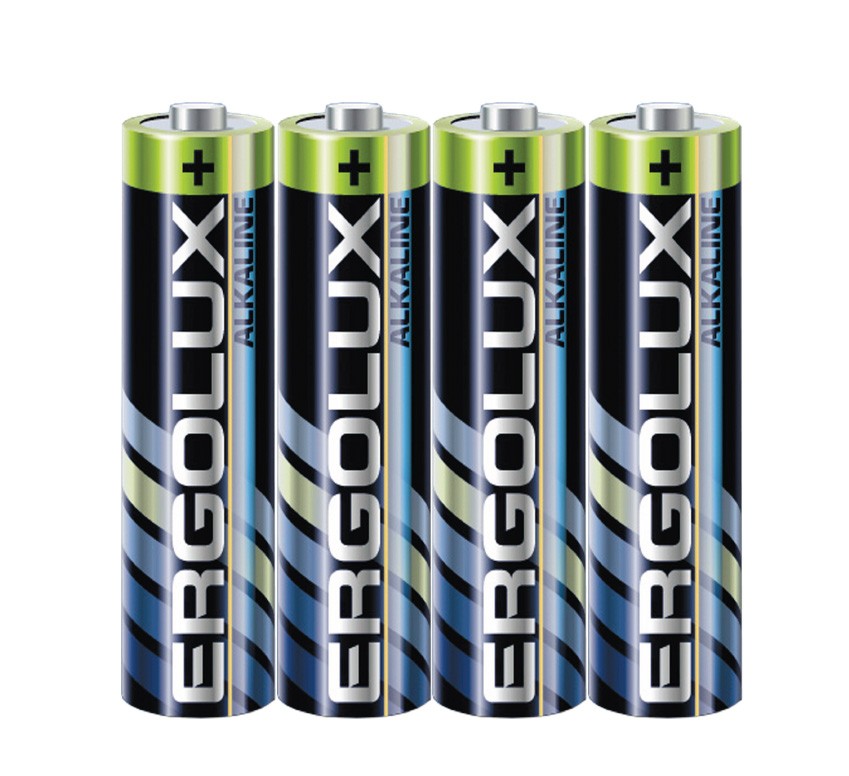 Элемент питания Ergolux LR03/286 SR4, комплект 24 батарейки (6 упак. х 4шт.)