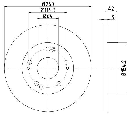

Тормозный колодки NISSHINBO задний ND8010K