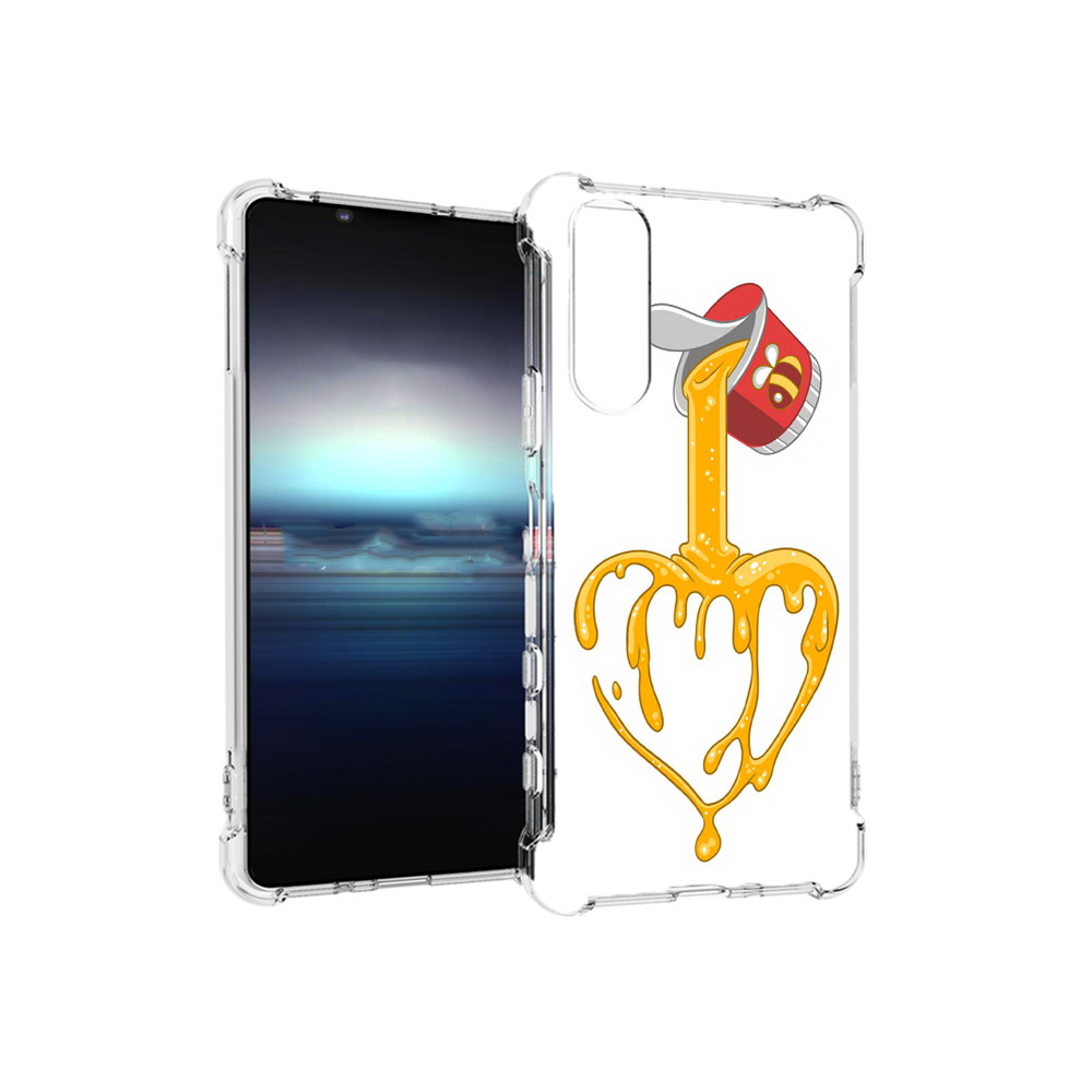 

Чехол MyPads Tocco для Sony Xperia 5 медовое сердце (PT154834.228.471), Прозрачный, Tocco