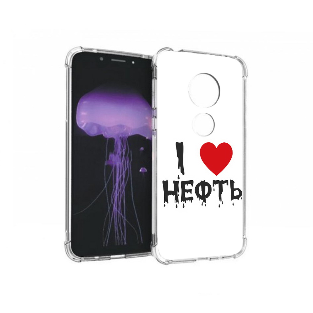 

Чехол MyPads Tocco для Motorola Moto G7 нефть (PT123662.354.522), Прозрачный, Tocco