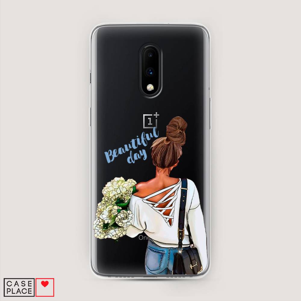 

Чехол Awog на OnePlus 7 / ВанПлас 7 "Beautiful day vector", Коричневый;белый;зеленый, 150750-6