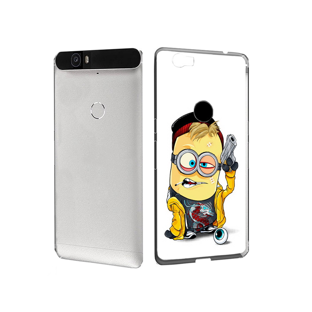 

Чехол MyPads Tocco для Huawei Nexus 6P миньон бандит (PT17717.24.475), Прозрачный, Tocco