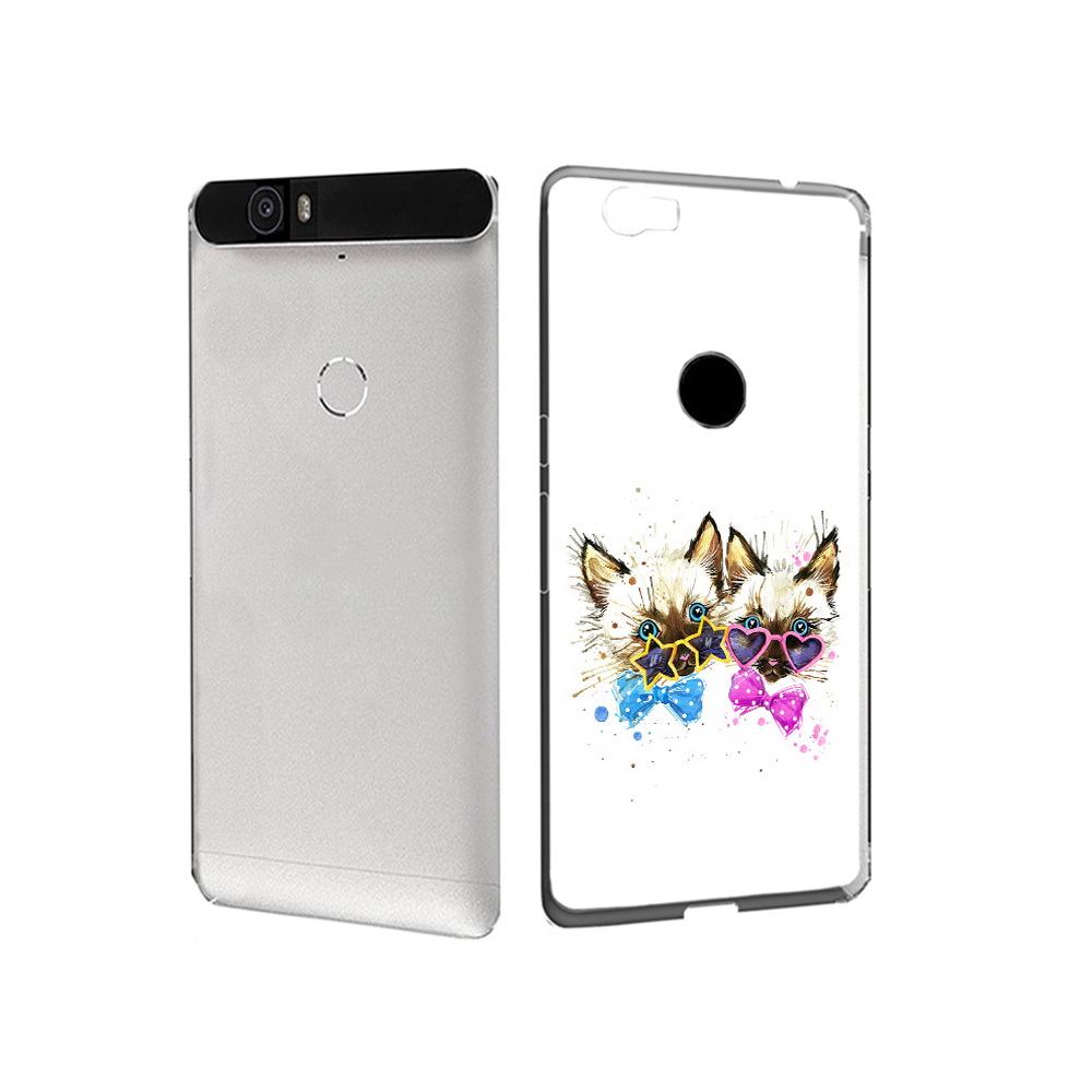 

Чехол MyPads Tocco для Huawei Nexus 6P милые котята (PT17717.24.474), Прозрачный, Tocco