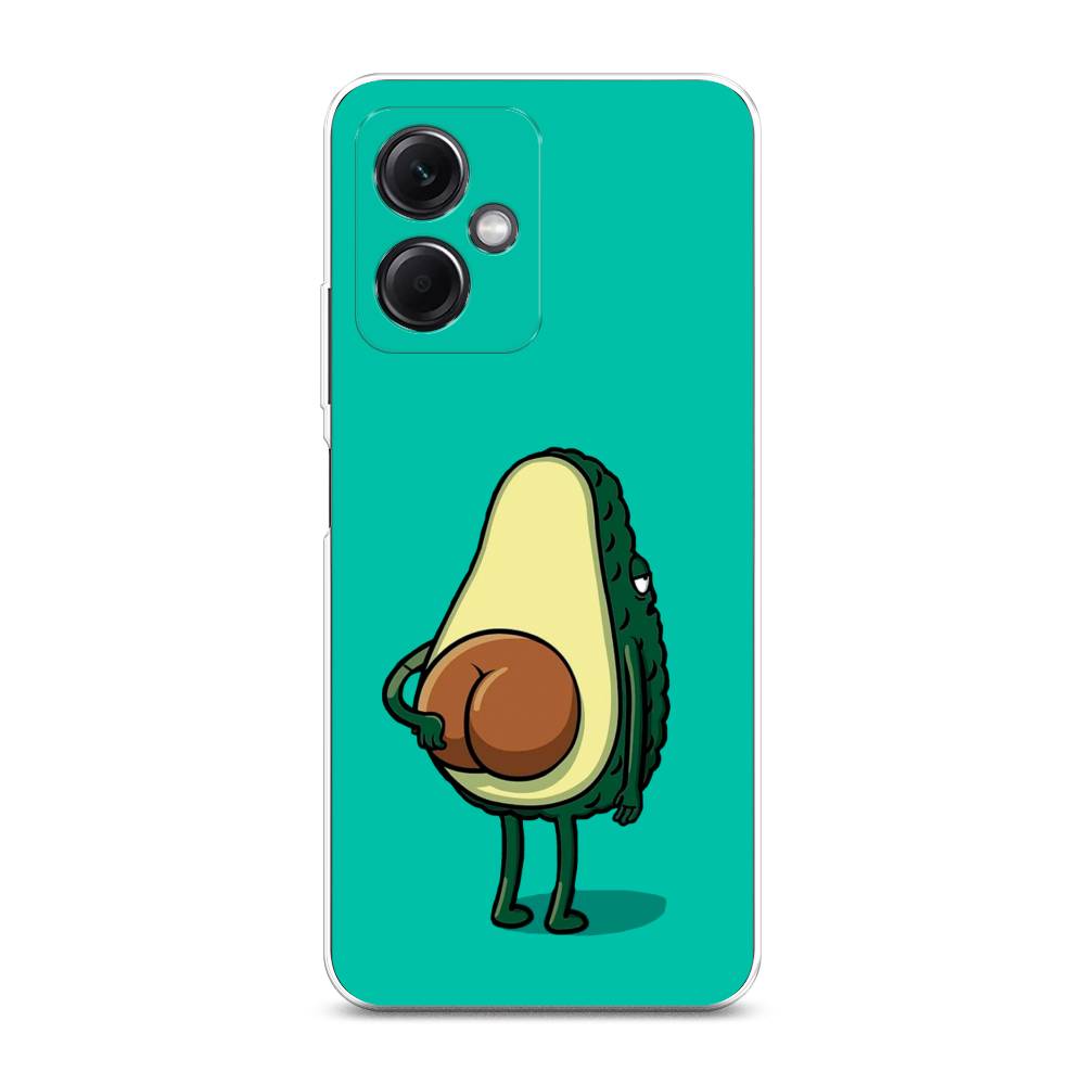 

Чехол Awog на Xiaomi Redmi Note 12 5G "Попа авокадо", Голубой;коричневый, 316950-10