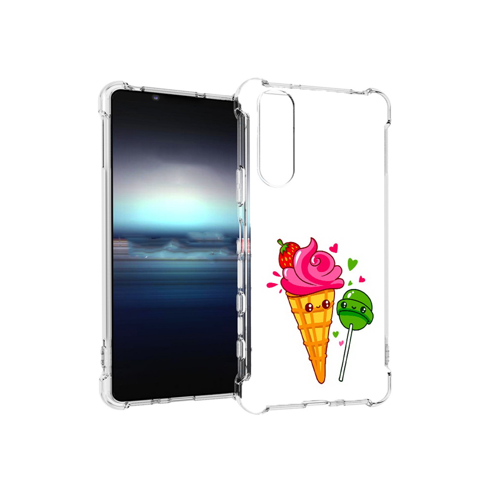 

Чехол MyPads Tocco для Sony Xperia 5 Вкусняшки (PT154834.228.45), Прозрачный, Tocco