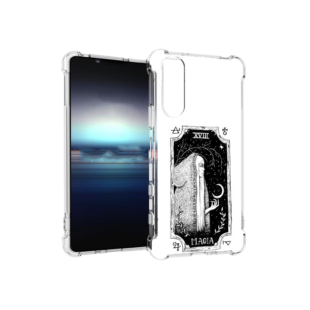 

Чехол MyPads Tocco для Sony Xperia 5 лунная магия (PT154834.228.447), Прозрачный, Tocco