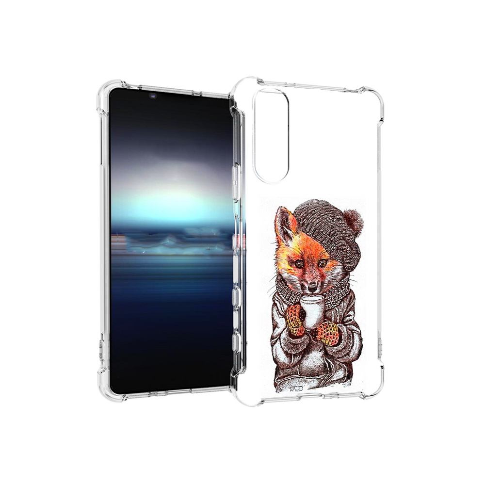 

Чехол MyPads Tocco для Sony Xperia 5 лиса в шапке (PT154834.228.437), Tocco
