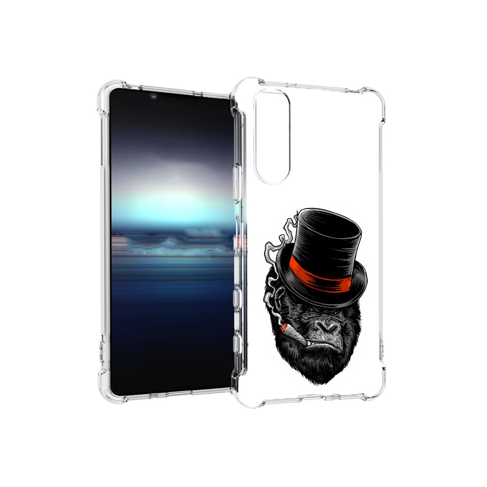

Чехол MyPads Tocco для Sony Xperia 5 дизайнерская горилла (PT154834.228.431), Прозрачный, Tocco
