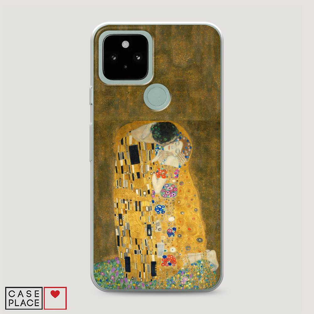 

Чехол Awog на Google Pixel 5 "Поцелуй Гюстава Климта", Разноцветный, 270750-9
