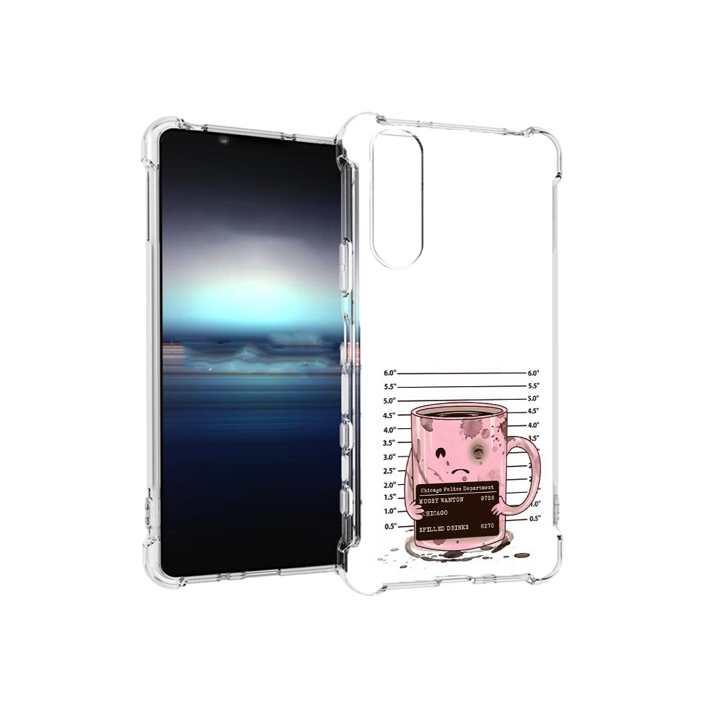 

Чехол MyPads Tocco для Sony Xperia 5 кружка (PT154834.228.420), Прозрачный, Tocco