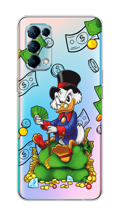 

Чехол на Oppo Reno 5 "Scrooge Richness", 255250-1