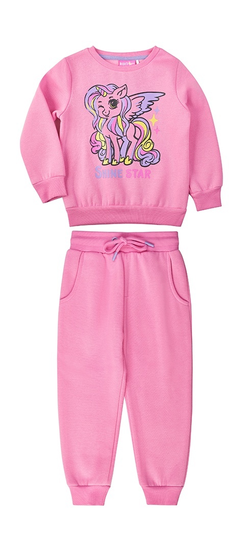 

Костюм спортивный Kari Kids AW24C67303211, розовый, 3-4, 233659