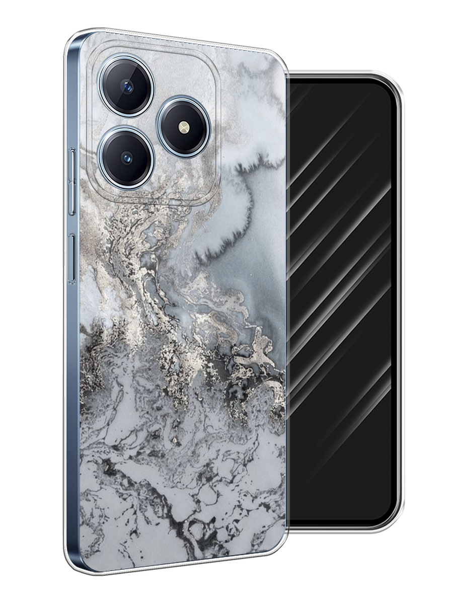 

Чехол Awog на Realme C63 "Морозная лавина серая", Серый;серебристый, 2517350-1