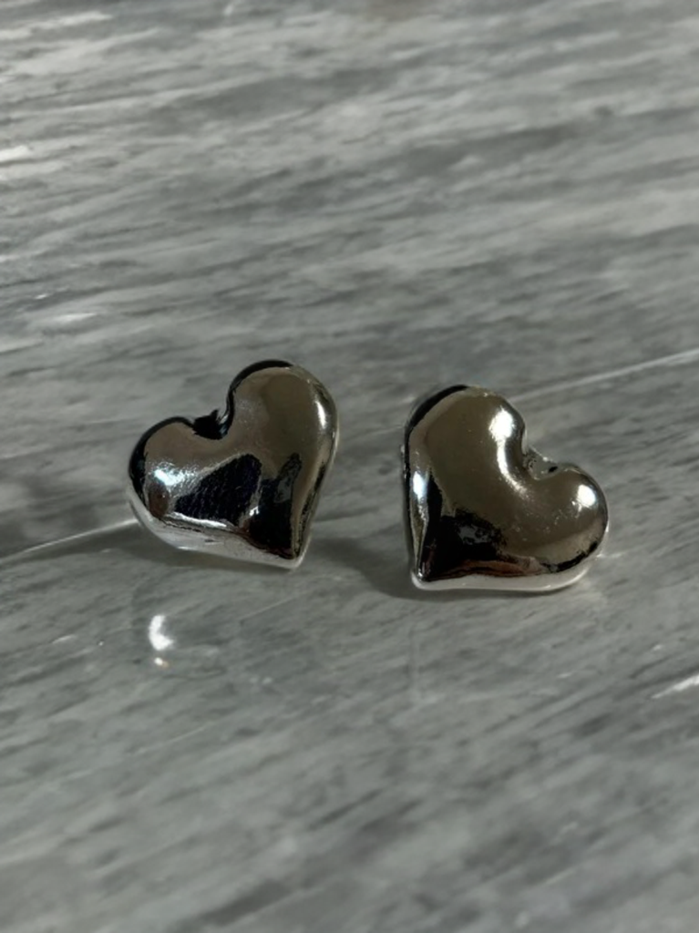 

Серьги из бижутерного сплава/стали NoBrand Сердце, Сердце