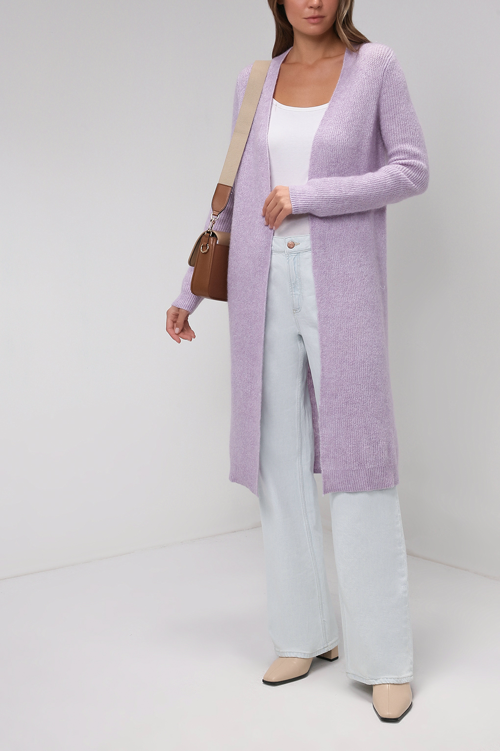

Кардиган женский cut & pret 2109 SERAFINA фиолетовый S, 2109 SERAFINA