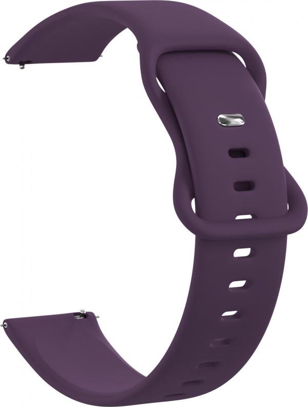 

Ремешок силиконовый GSMIN Net 22 для FOSSIL Gen 4 (Фиолетовый)
