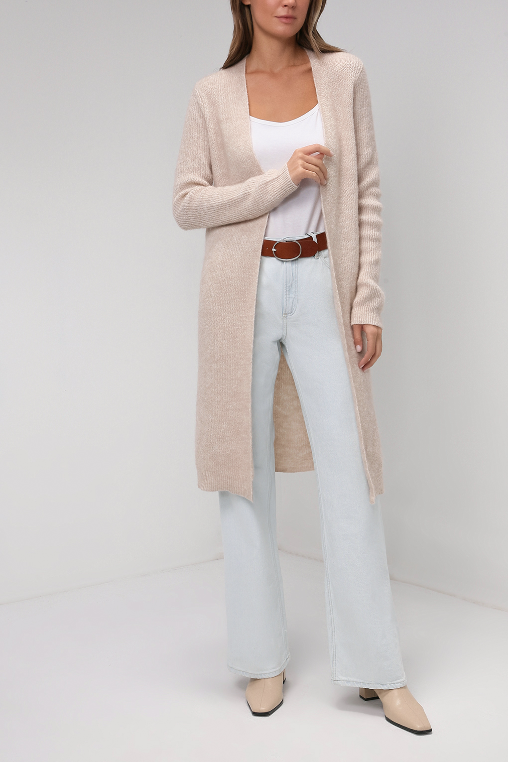 

Кардиган женский cut & pret 2109 SERAFINA бежевый S, 2109 SERAFINA