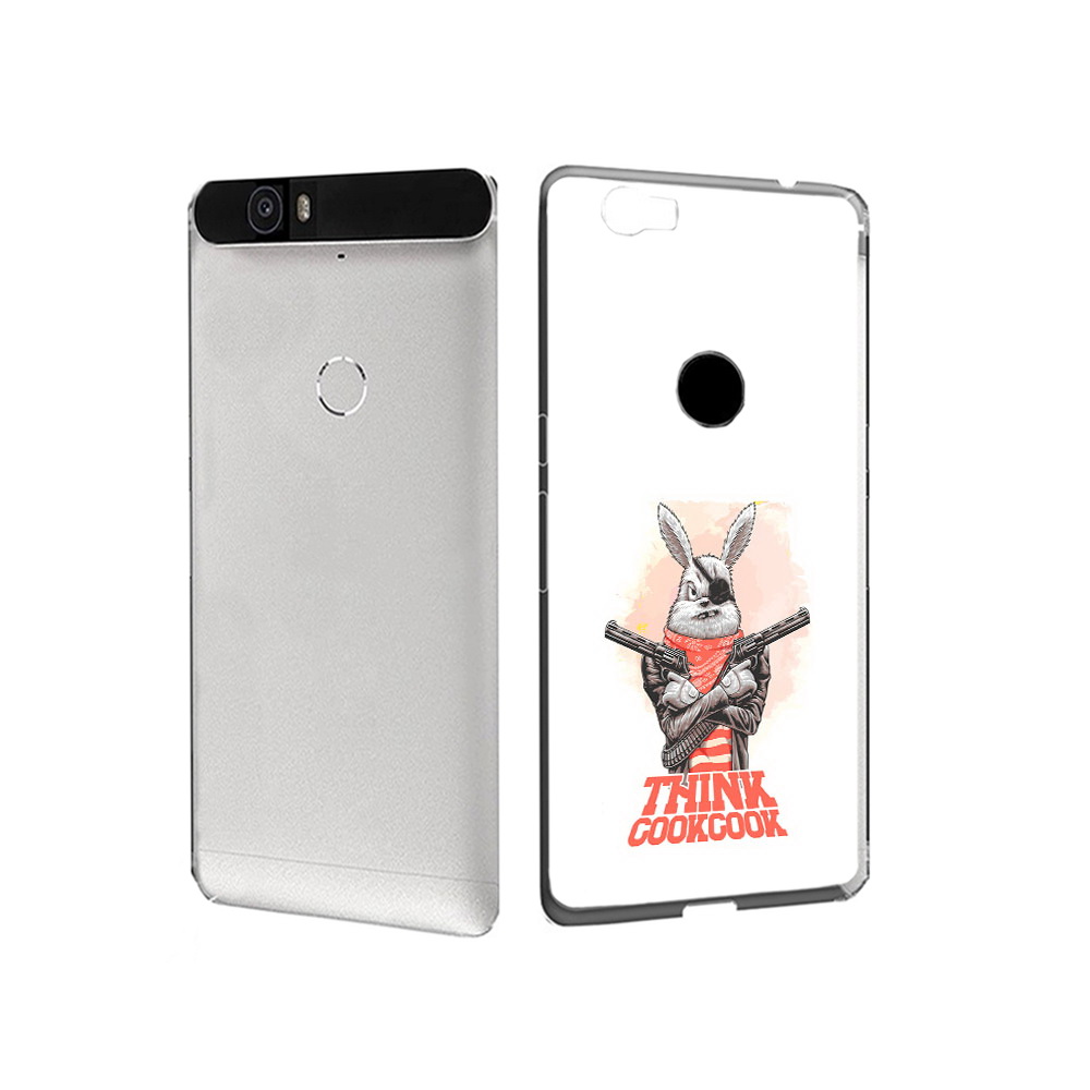 

Чехол MyPads Tocco для Huawei Nexus 6P кролик пират (PT17717.24.419), Прозрачный, Tocco