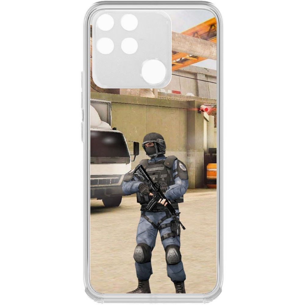 

Чехол-накладка Krutoff Standoff 2 - GIGN для Realme Narzo 50A