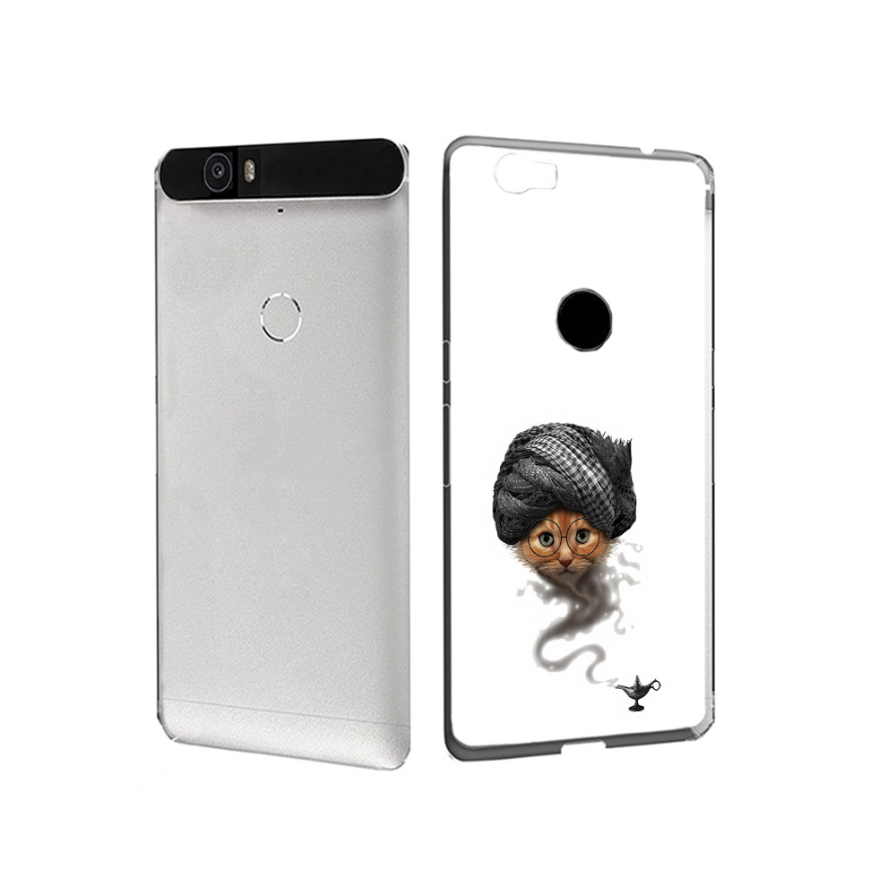

Чехол MyPads Tocco для Huawei Nexus 6P кот джин (PT17717.24.398), Прозрачный, Tocco