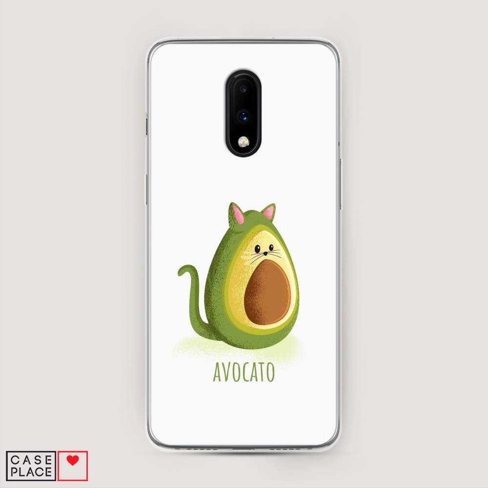

Чехол Awog на OnePlus 7 / ВанПлас 7 "Avocato", Зеленый;коричневый, 150750-10